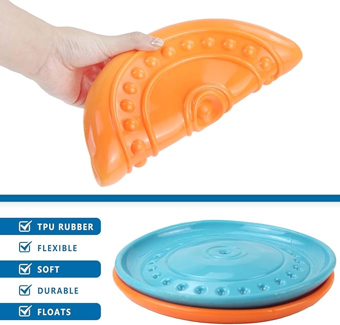 Flying Discs - Soft Rubber Frisbee