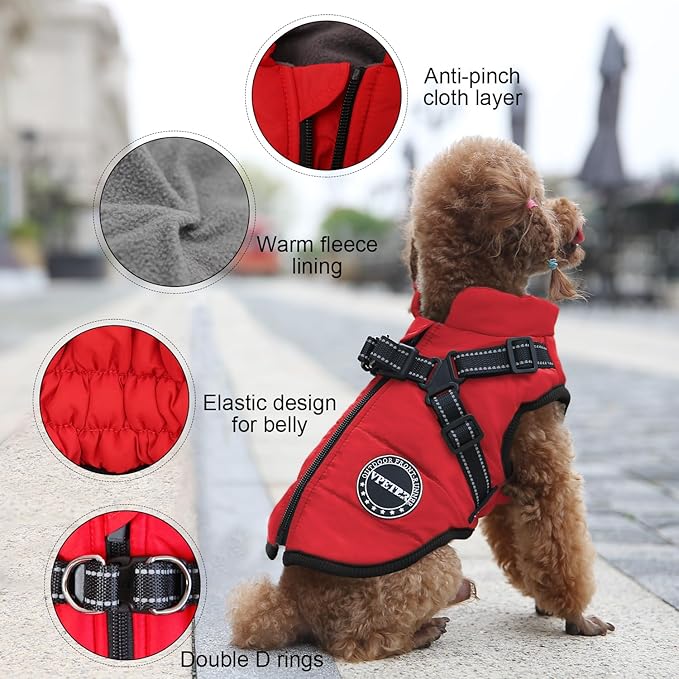 Padded Ski Reflective Vest