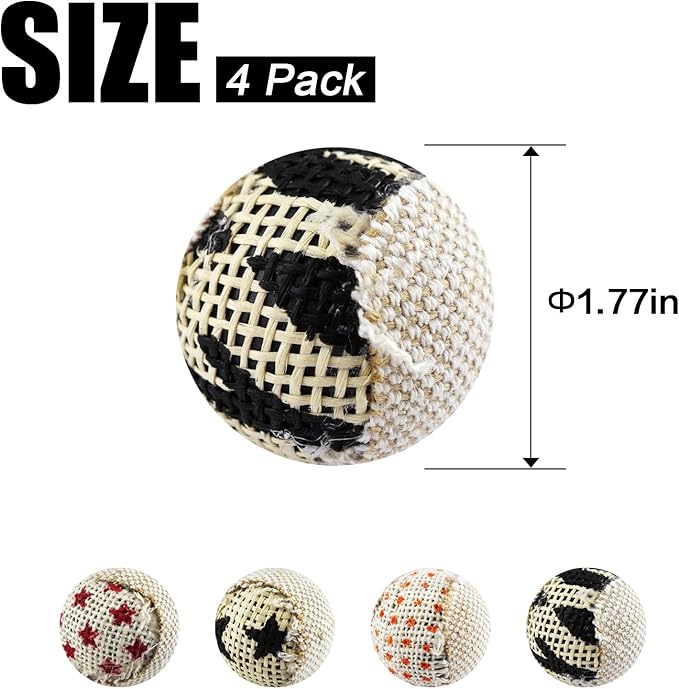 Canvas Balls Play Set (4-Pack)