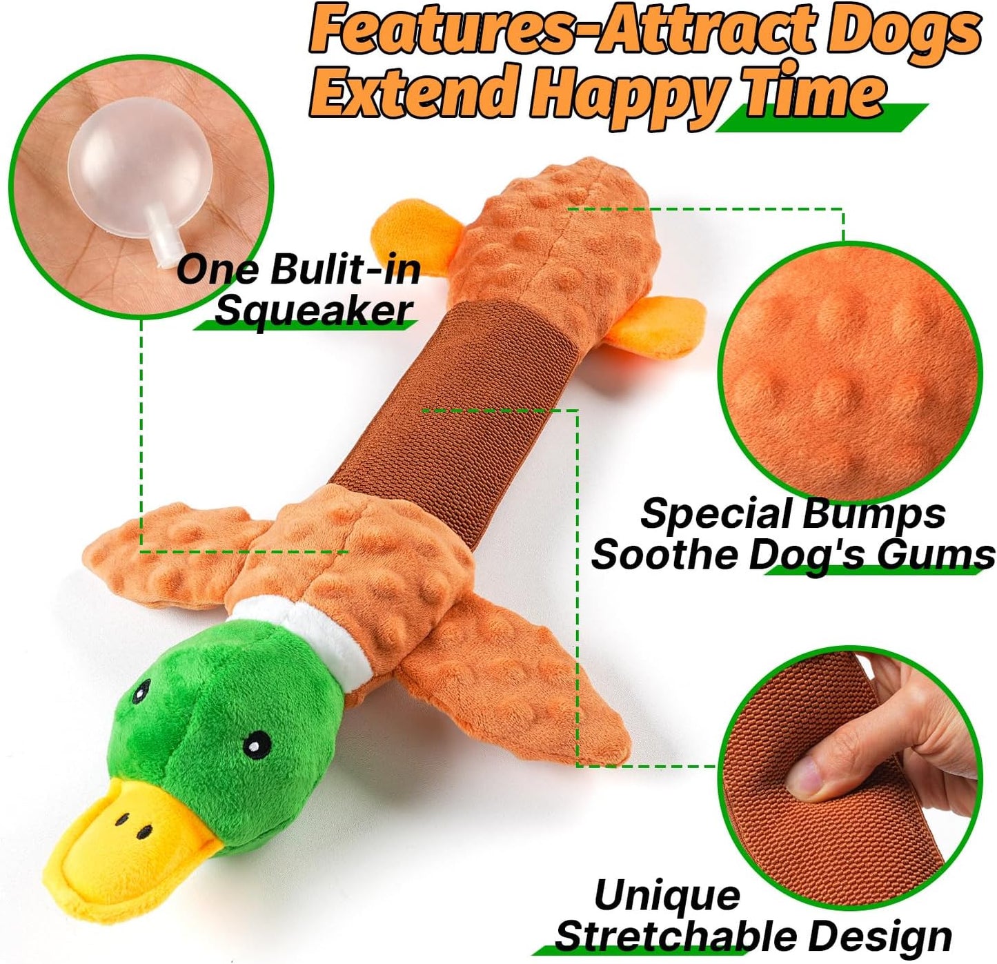 Tug of War Duck Plushie