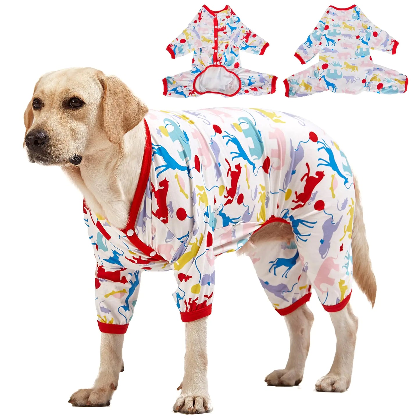 Safari Print Pullover Pajamas (Large Size Only)