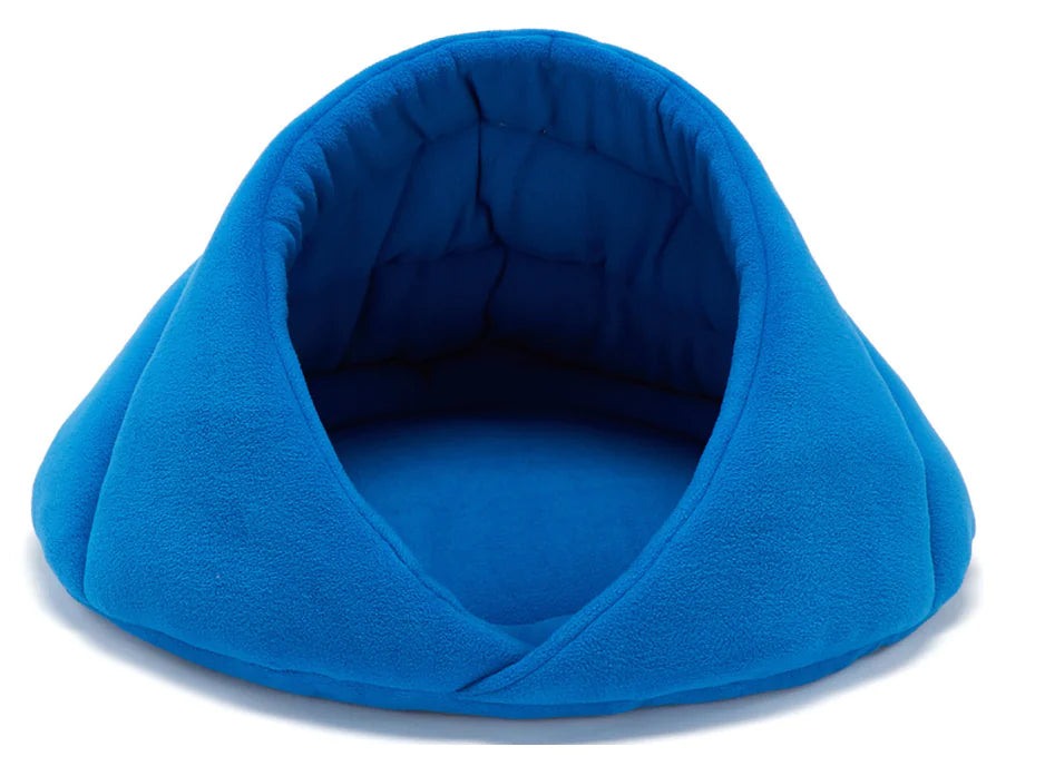 Fleece Pet Nest Bed for Dogs (XS–L, Multiple Colors)