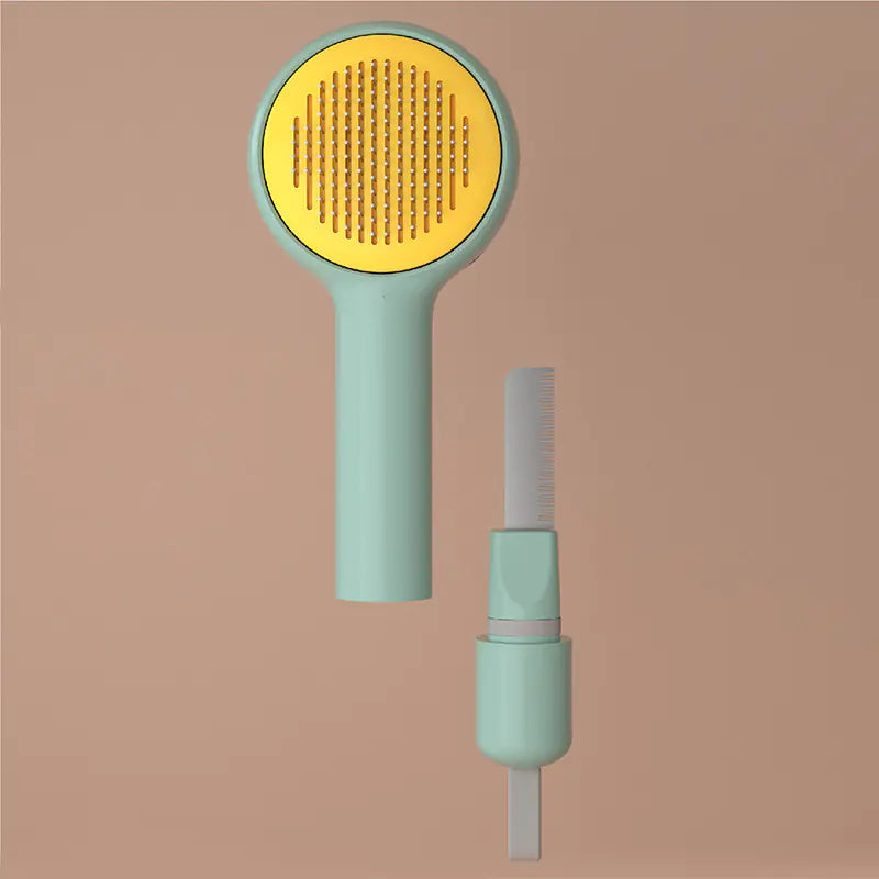 Self-Cleaning Stainless Needle Comb