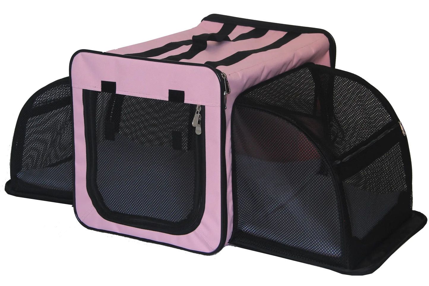 Expandable Folding Carrier Crate for Travel & Home (Airline Approved)