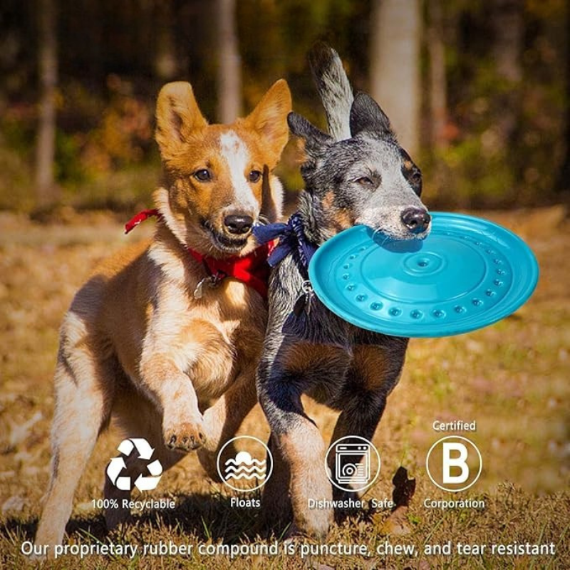 Flying Discs - Soft Rubber Frisbee