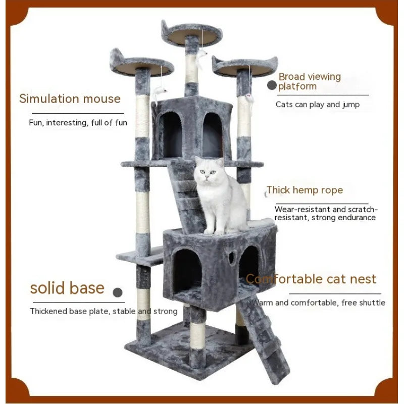Ultimate Climbing Cat Tree Tower