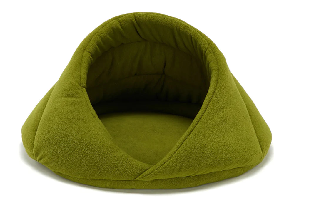 Fleece Pet Nest Bed for Dogs (XS–L, Multiple Colors)