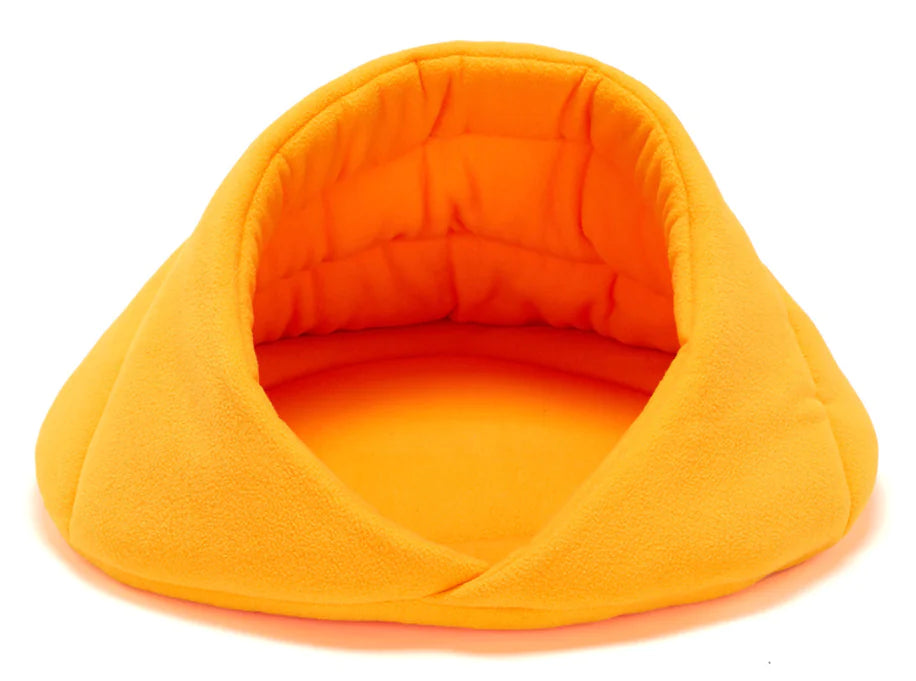 Fleece Pet Nest Bed for Dogs (XS–L, Multiple Colors)
