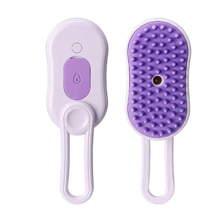 3-in-1 Steam & Spray Pet Grooming Brush