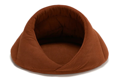 Fleece Pet Nest Bed for Dogs (XS–L, Multiple Colors)