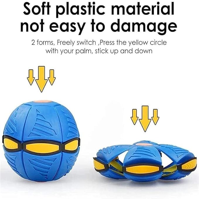 Flying Saucer Ball – Pop-Up Disc Toy