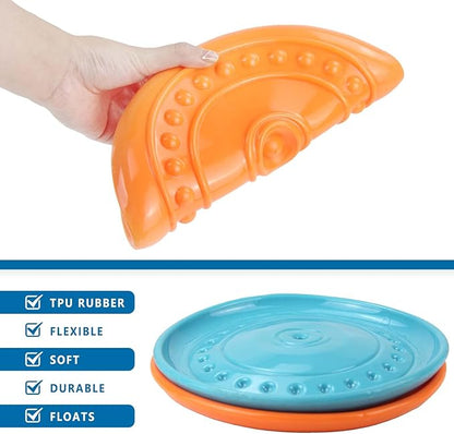 Flying Discs - Soft Rubber Frisbee