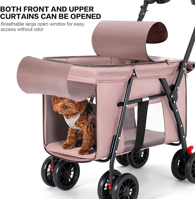 Stroller Travel Folding Pet Carriers