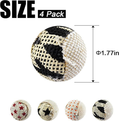 Canvas Balls Play Set (4-Pack)