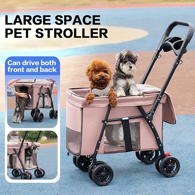 Stroller Travel Folding Pet Carriers