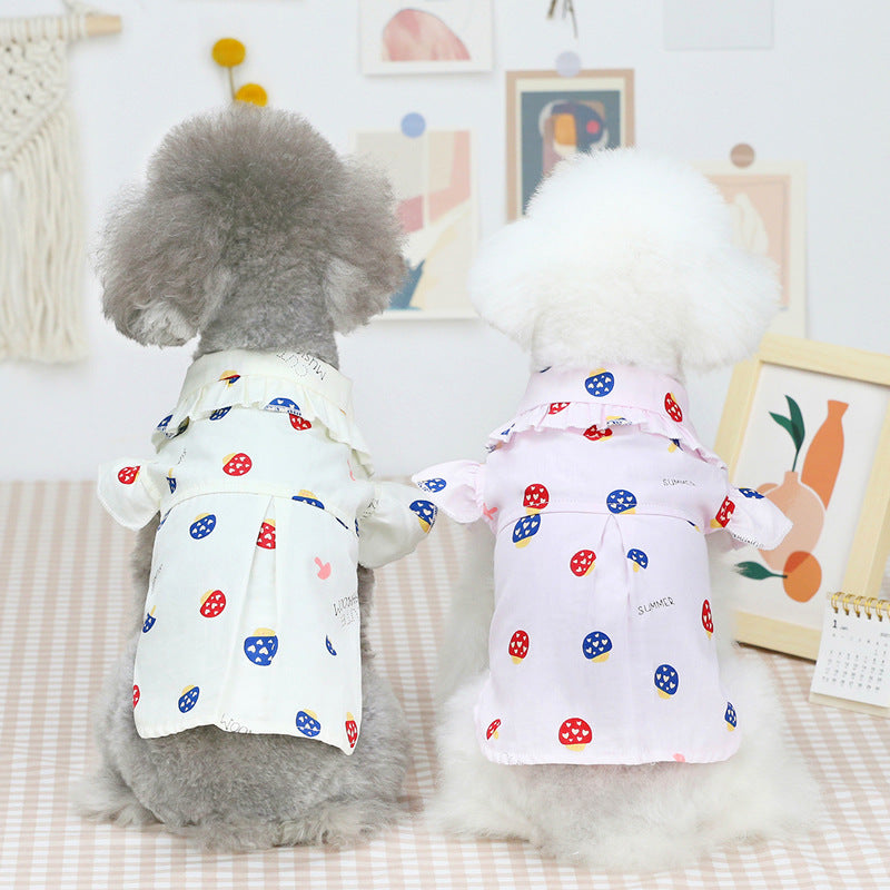 Mushroom Print Blouse