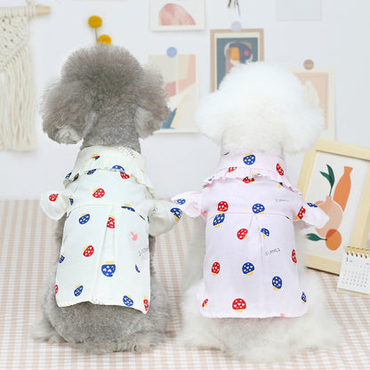 Mushroom Print Blouse