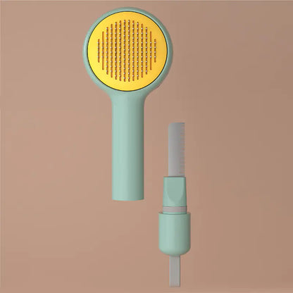Self-Cleaning Stainless Needle Comb