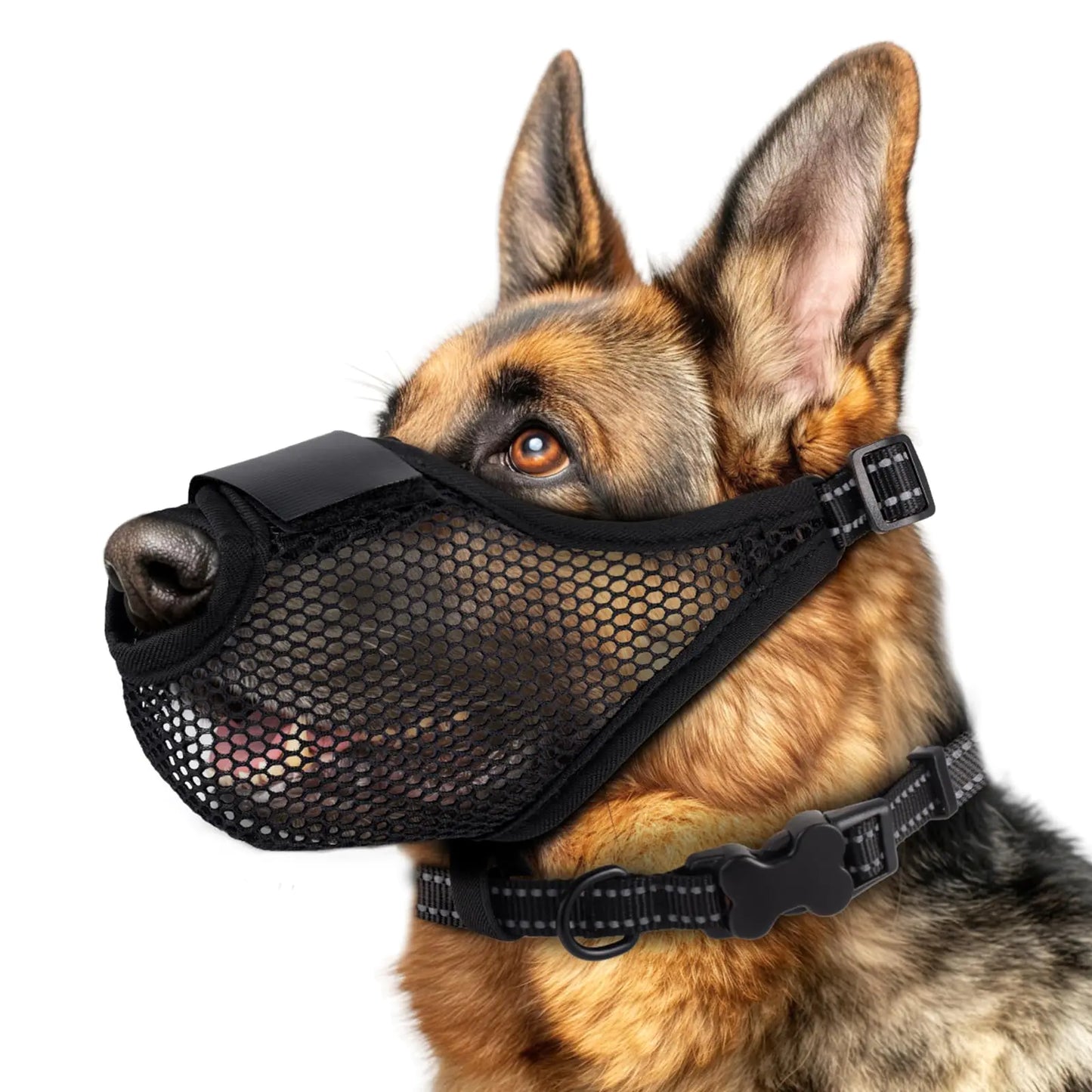 Breathe Easy – Mesh Dog Muzzle