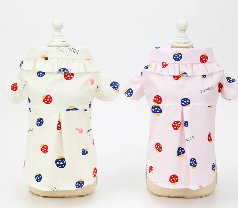 Mushroom Print Blouse