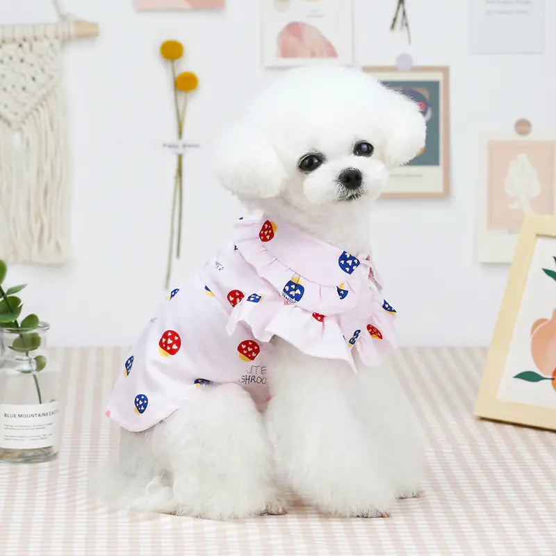 Mushroom Print Blouse