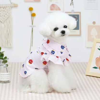 Mushroom Print Blouse