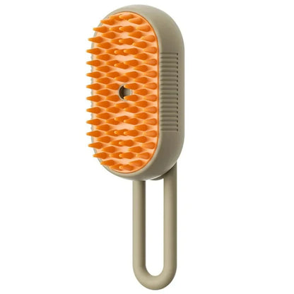 3-in-1 Steam & Spray Pet Grooming Brush